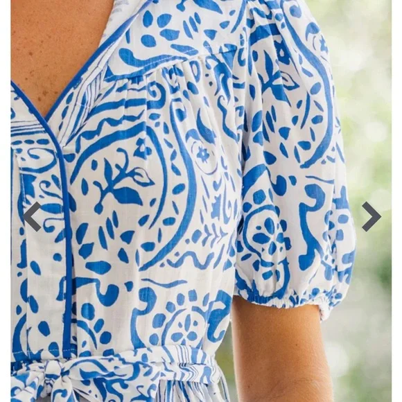 Umgee Paisley Print Midi Sundress - Picture 8 of 11